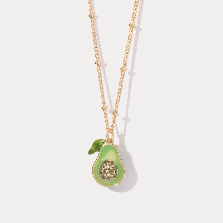 Selenichast Gold Avocado Necklace