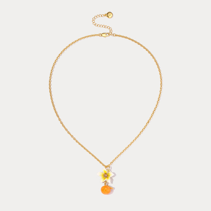 Orange Fruit Necklace