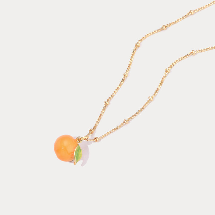 Statement Orange Necklace