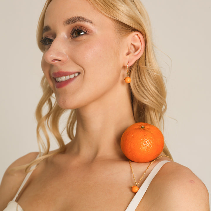 Collana arancione