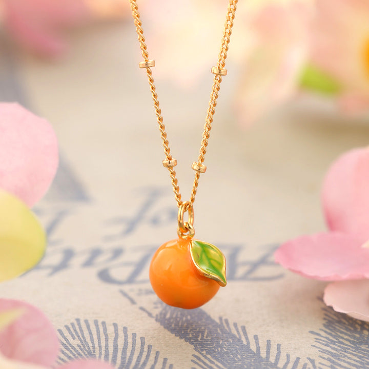 Collana arancione