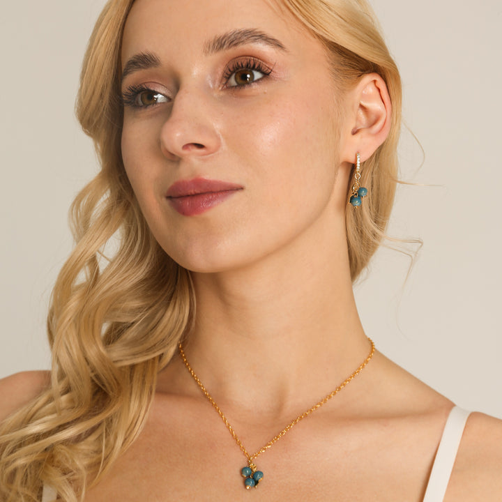 Collana di mirtilli