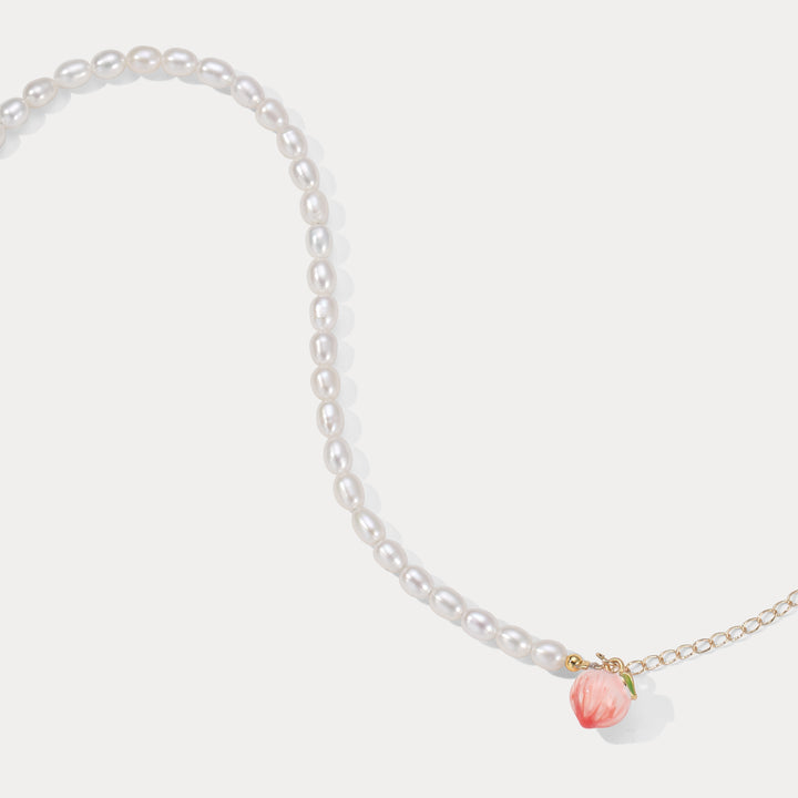 Selenichast Peach Pearl Anklet