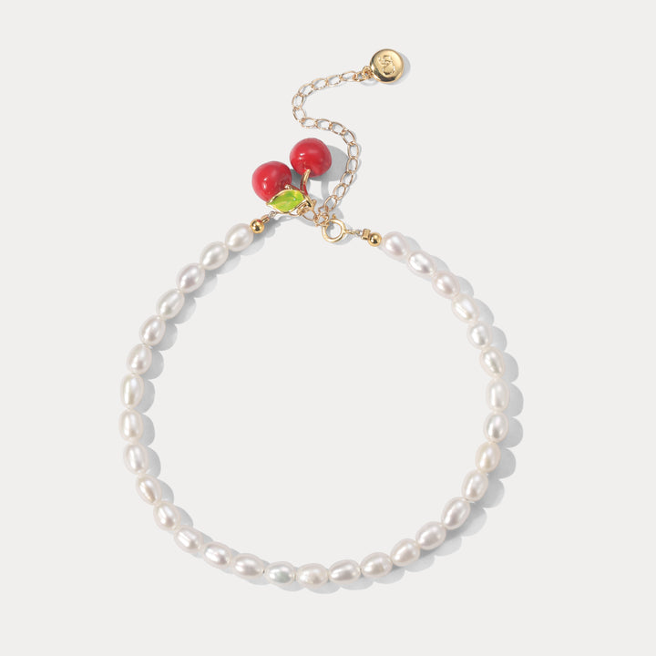 Selenichast Cherry Pearl Anklet