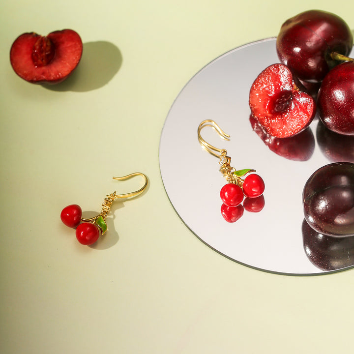 Lovely Cherry Earrings