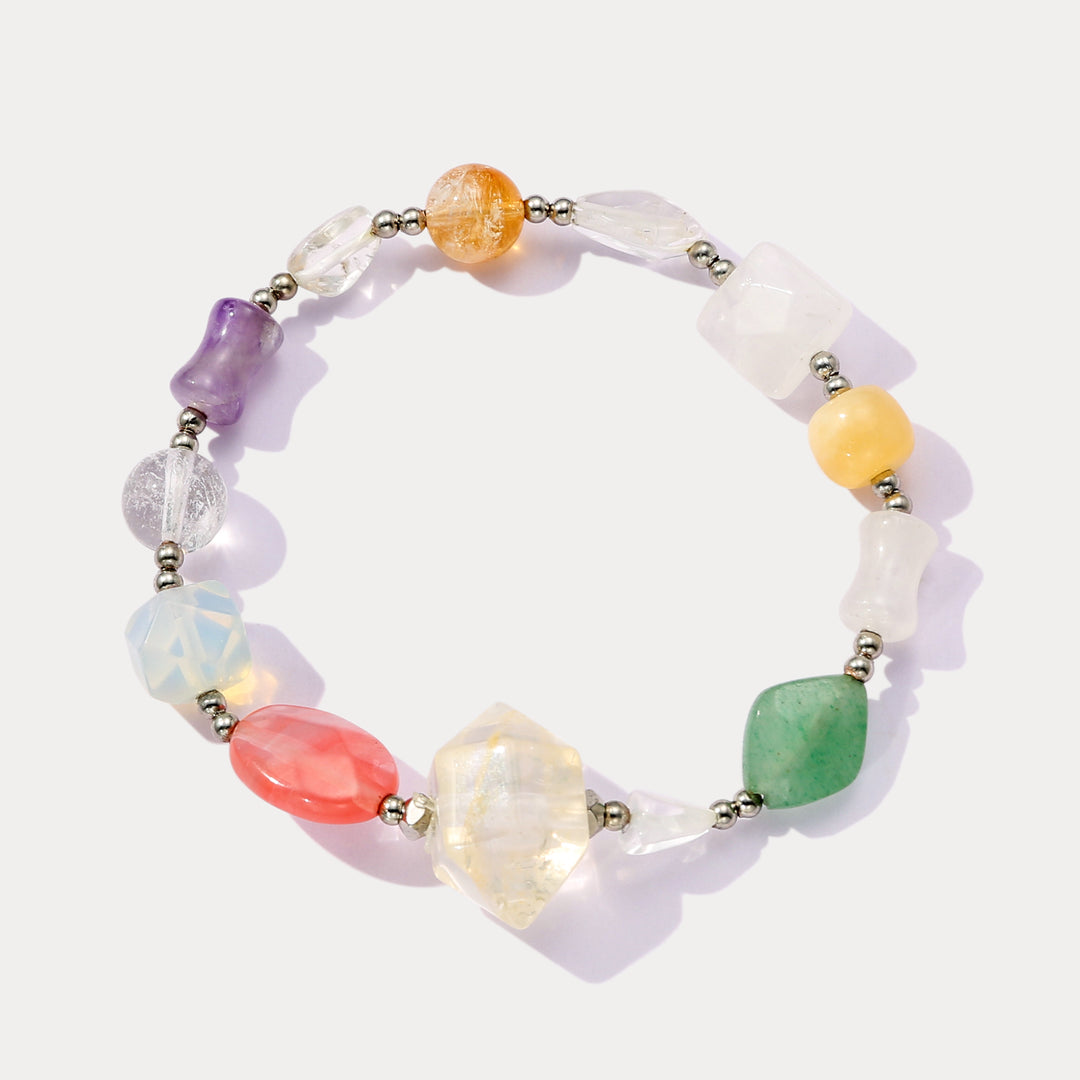 Selenichast Multi Colored Crystal Bracelet