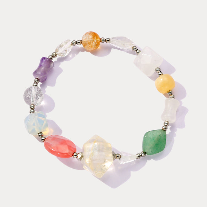 Selenichast Multi Colored Crystal Bracelet