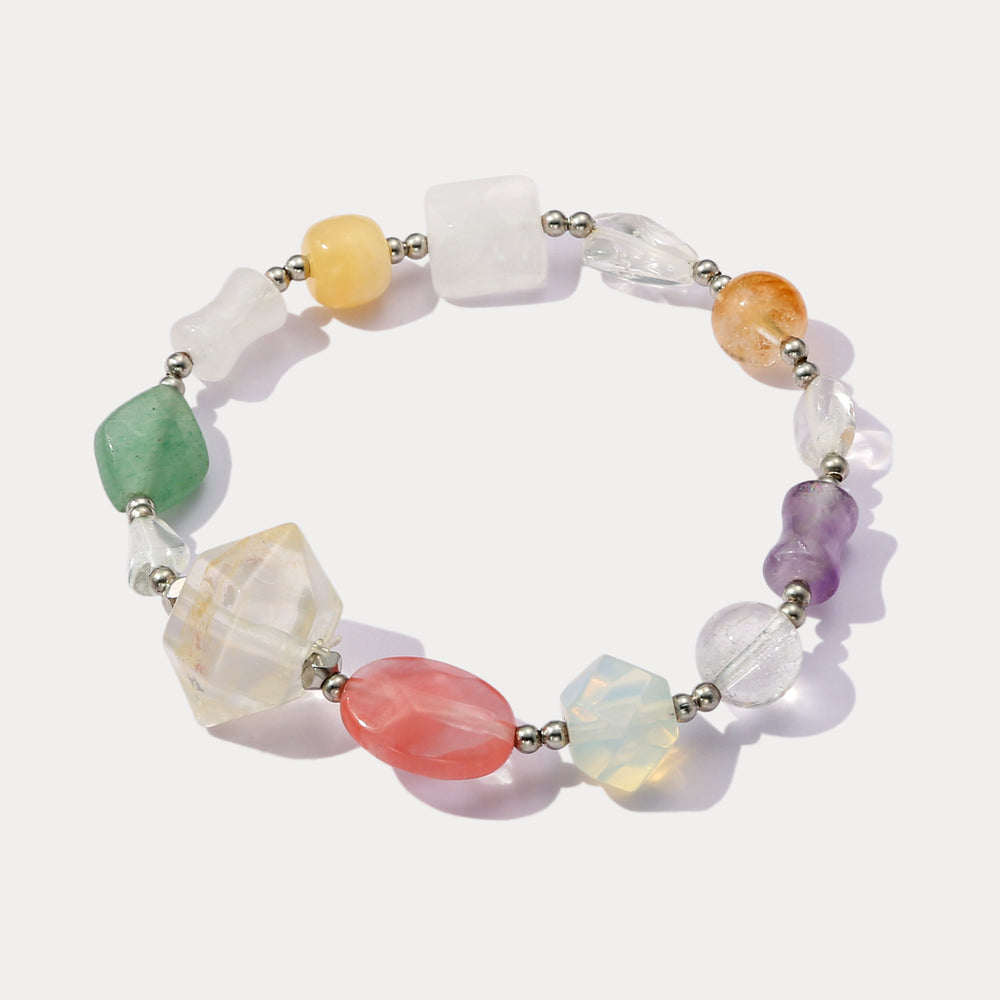 Multi Colored Crystal Bracelet
