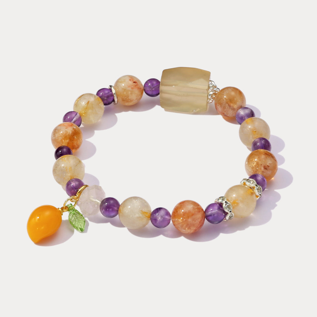 Amethyst Citrine Bracelet