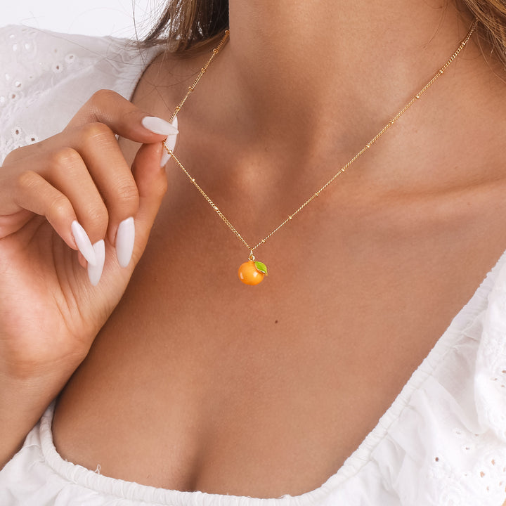 Collana arancione