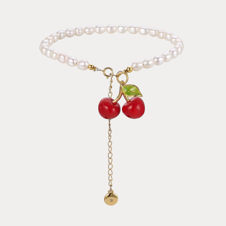 Selenichast Cherry Pearl Anklet