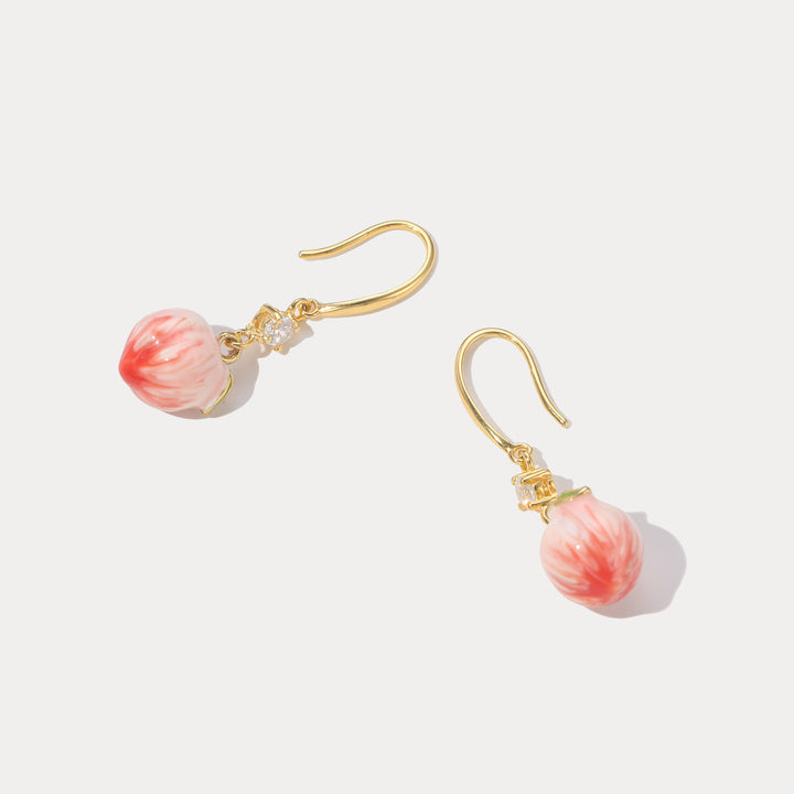 Peach Earrings