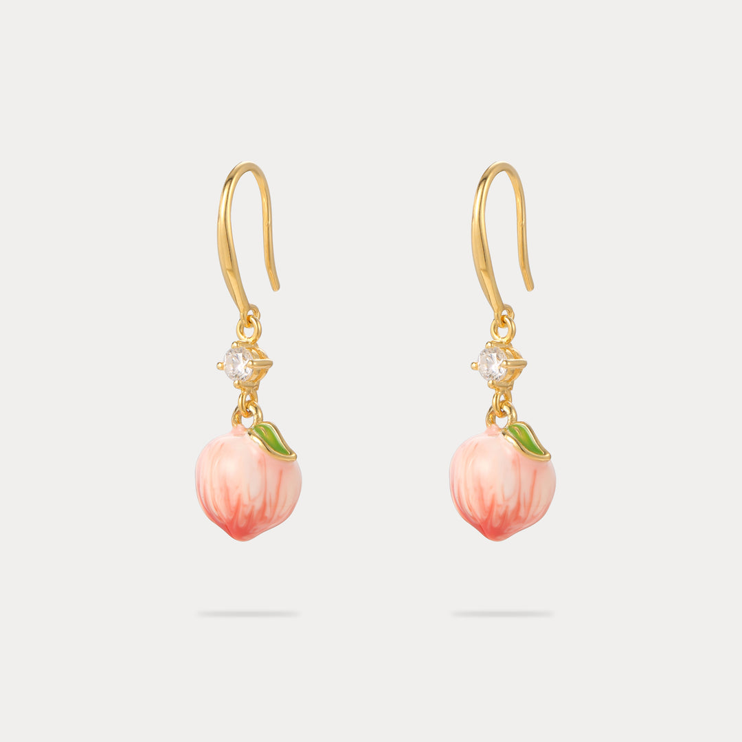 Peach Earrings