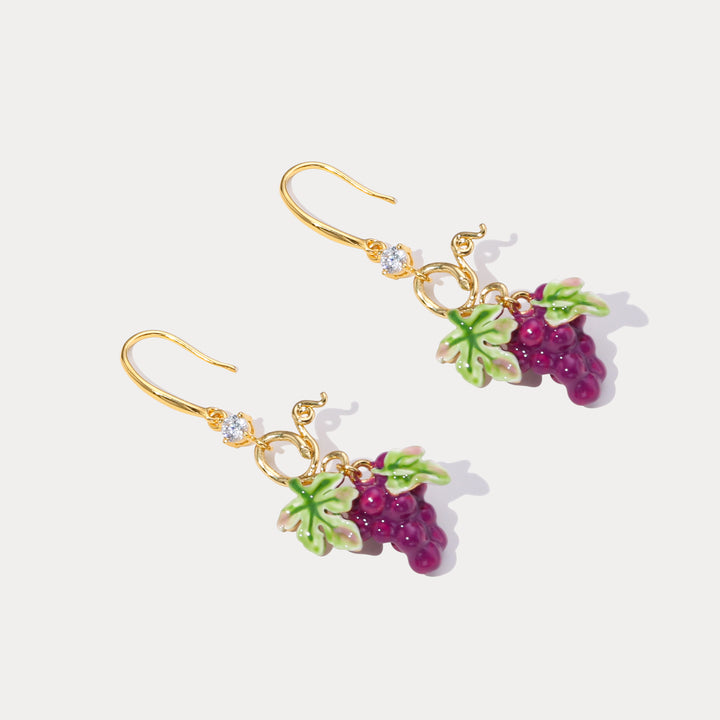 Grape Earrings