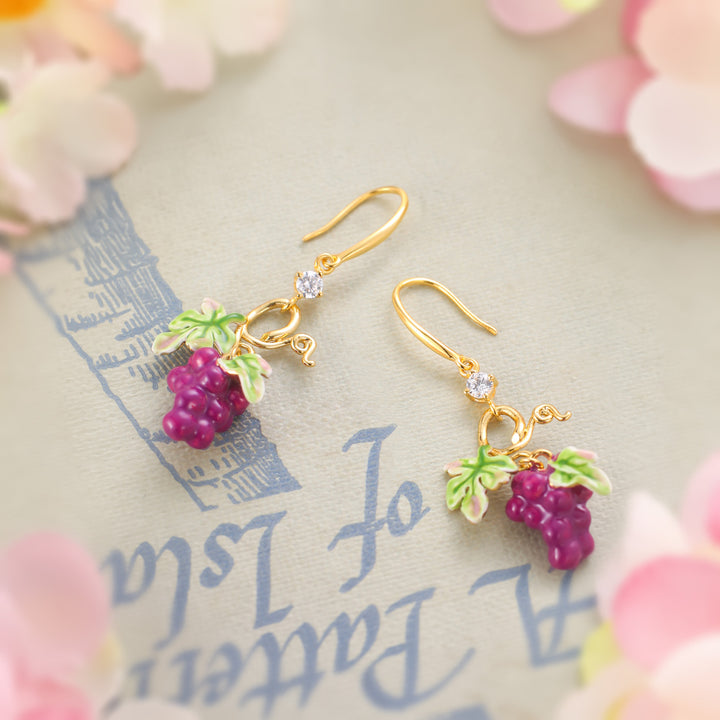Grape Earrings