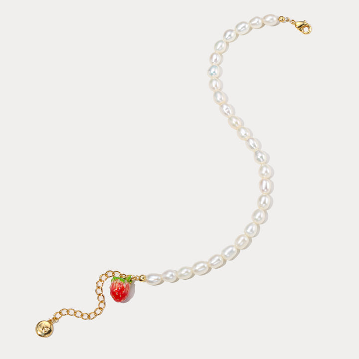 Selenichast Strawberry Pearl Bracelet
