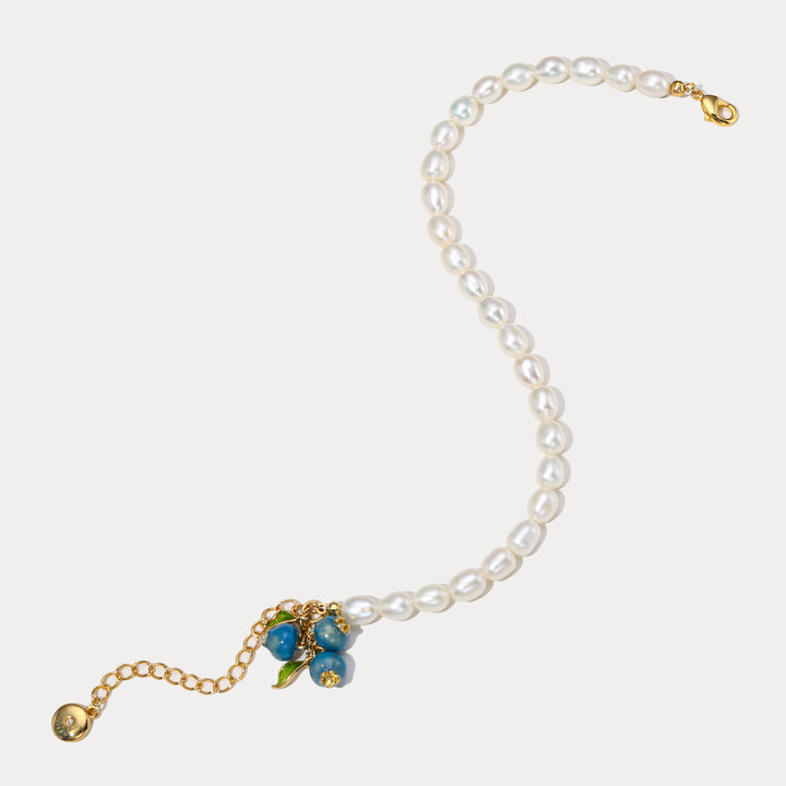 Selenichast Blueberry Pearl Bracelet