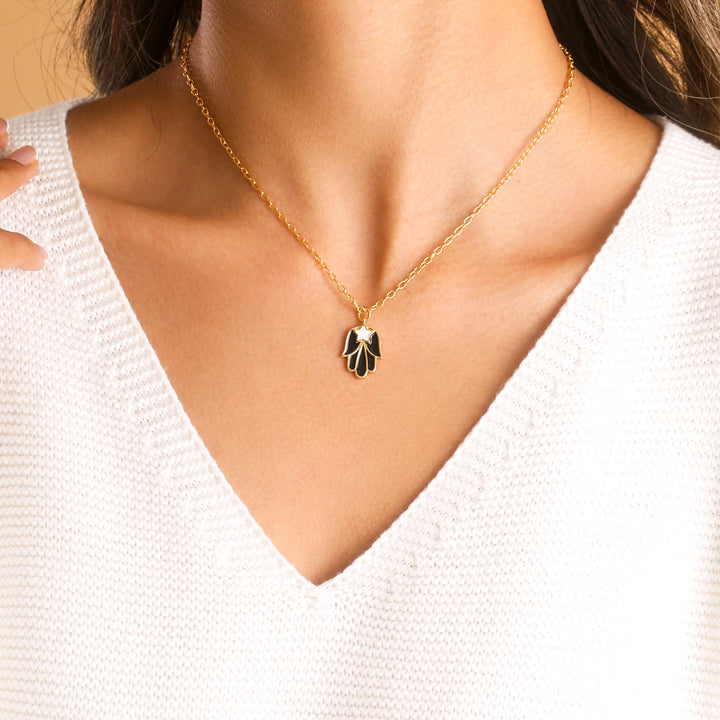Selenichast Hamsa Necklace
