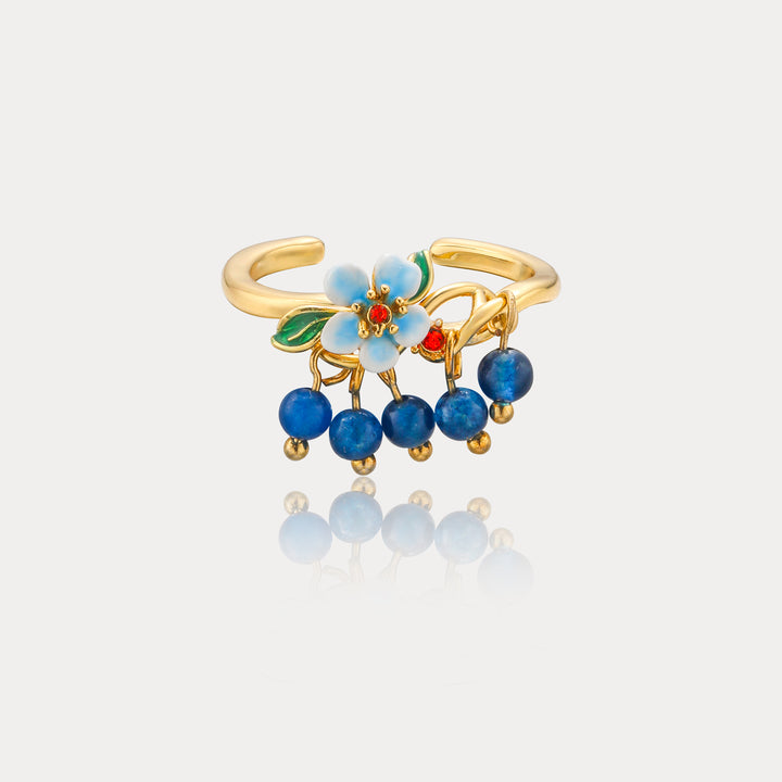 Blueberry Flower Ring