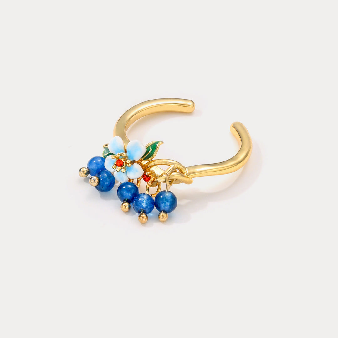 Blueberry Flower Ring