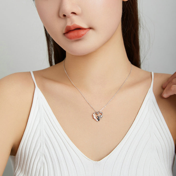 귀여운 팬더 목걸이