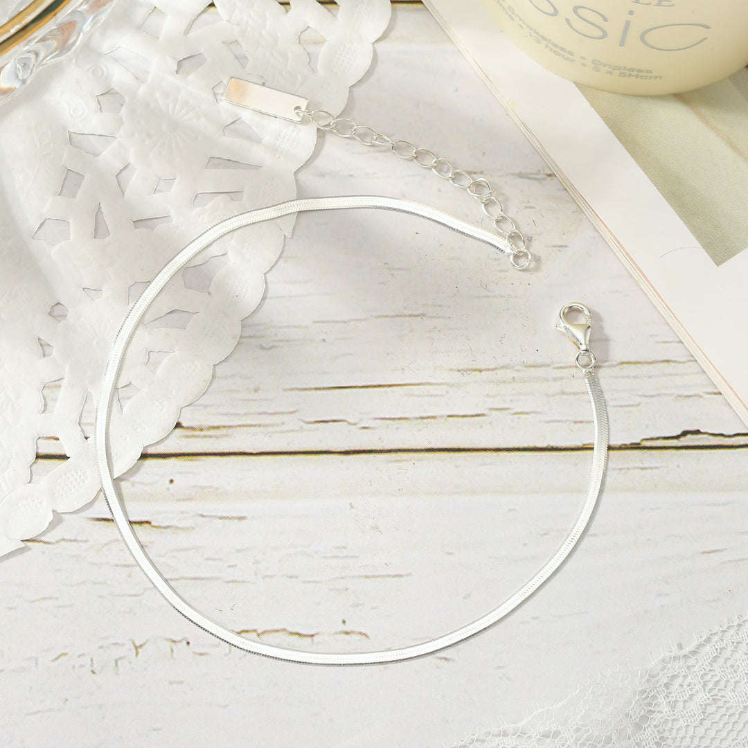 Anklet a spina di pesce
