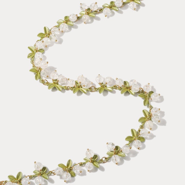 Collier de groseille blanc