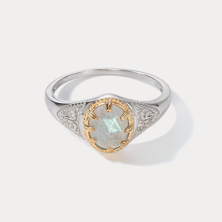 Selenichast Labradorite Ring