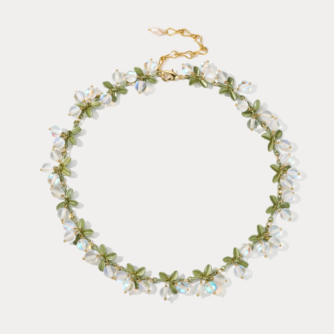 White Currant Necklace for Women
