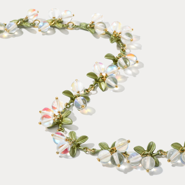 White Currant Fruit Necklace