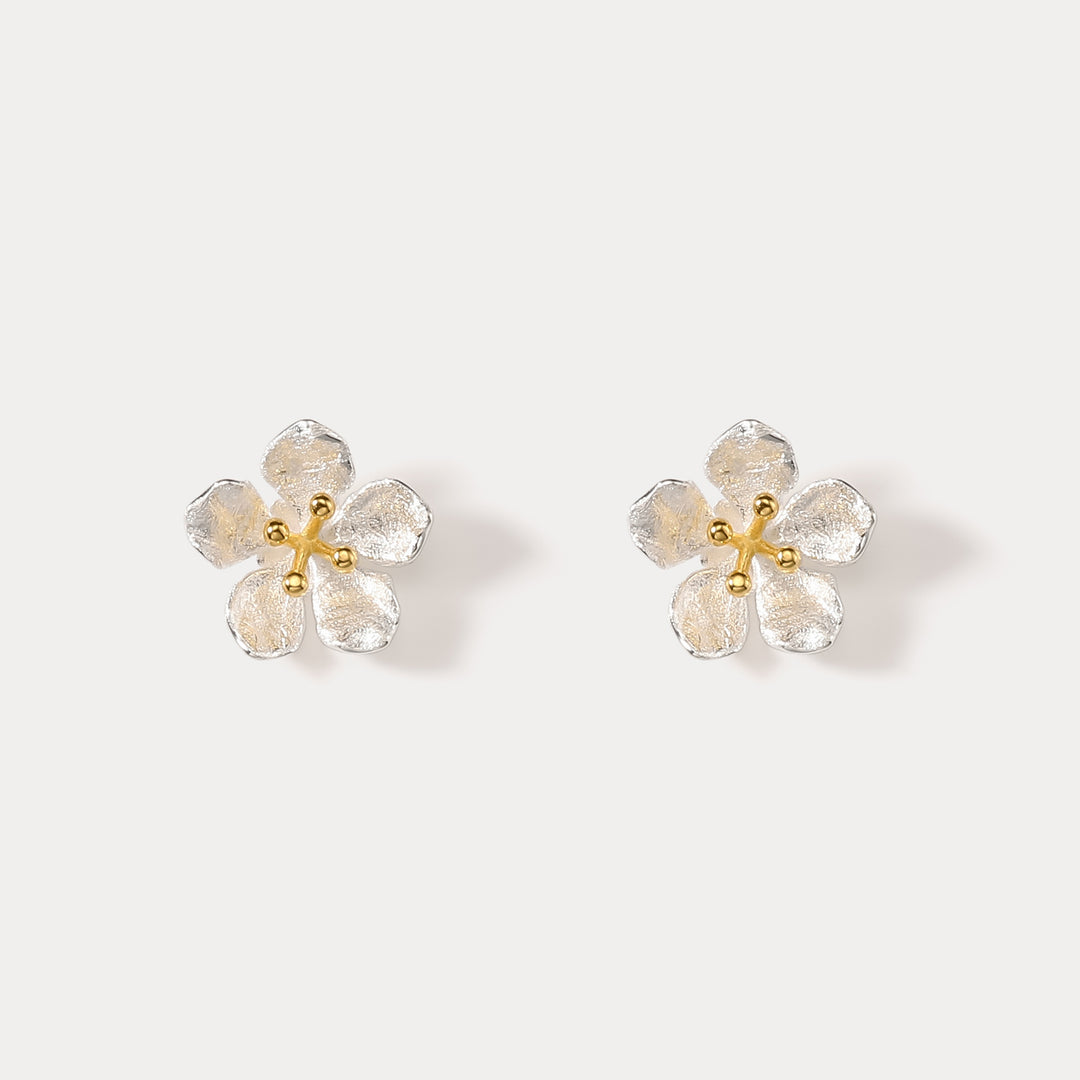 Selenichast Peach Blossom Earrings
