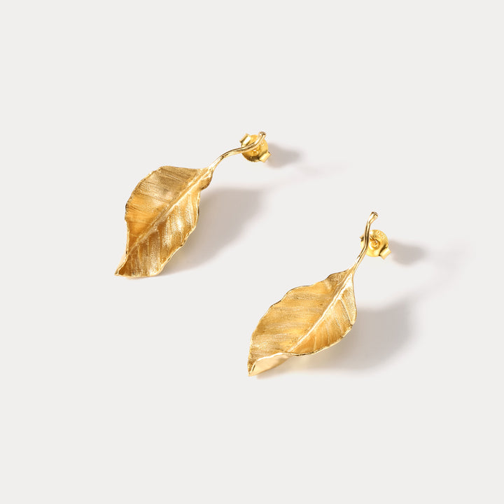 Autumn Leaves Reminiscent Dangle Earrings