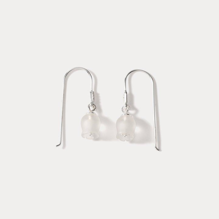 925 Sterling Silver May Bells Hook Earrings