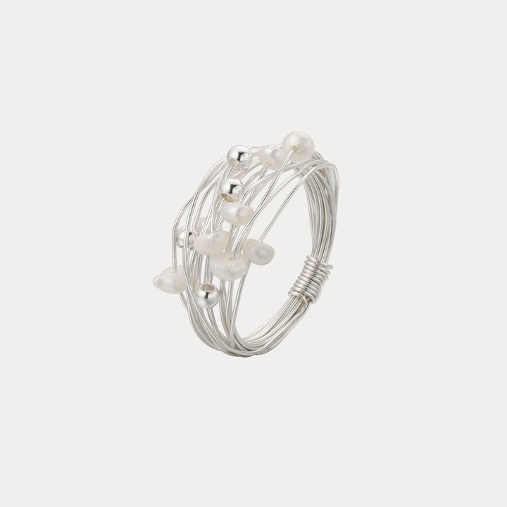 Sterling Silver Interlocking Ring