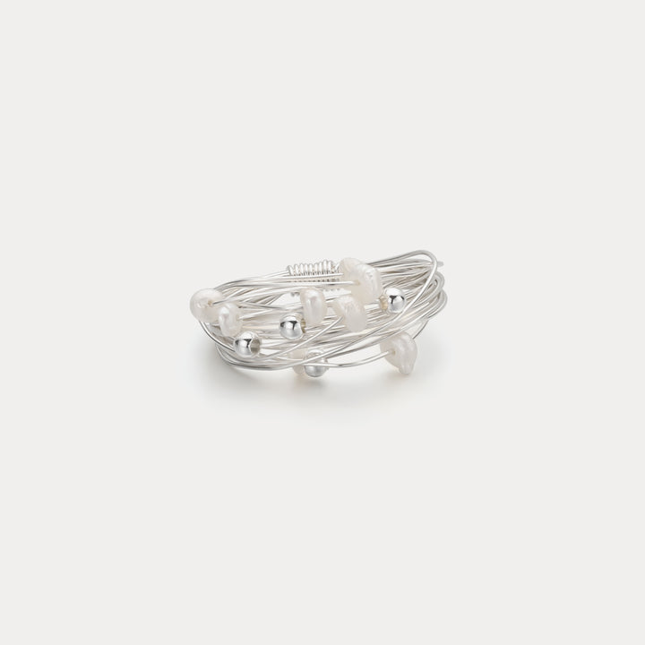 Sterling Silver Interlocking Ring
