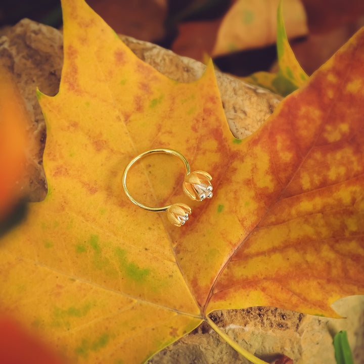 Magnolia Figo Adjustable Nature Ring