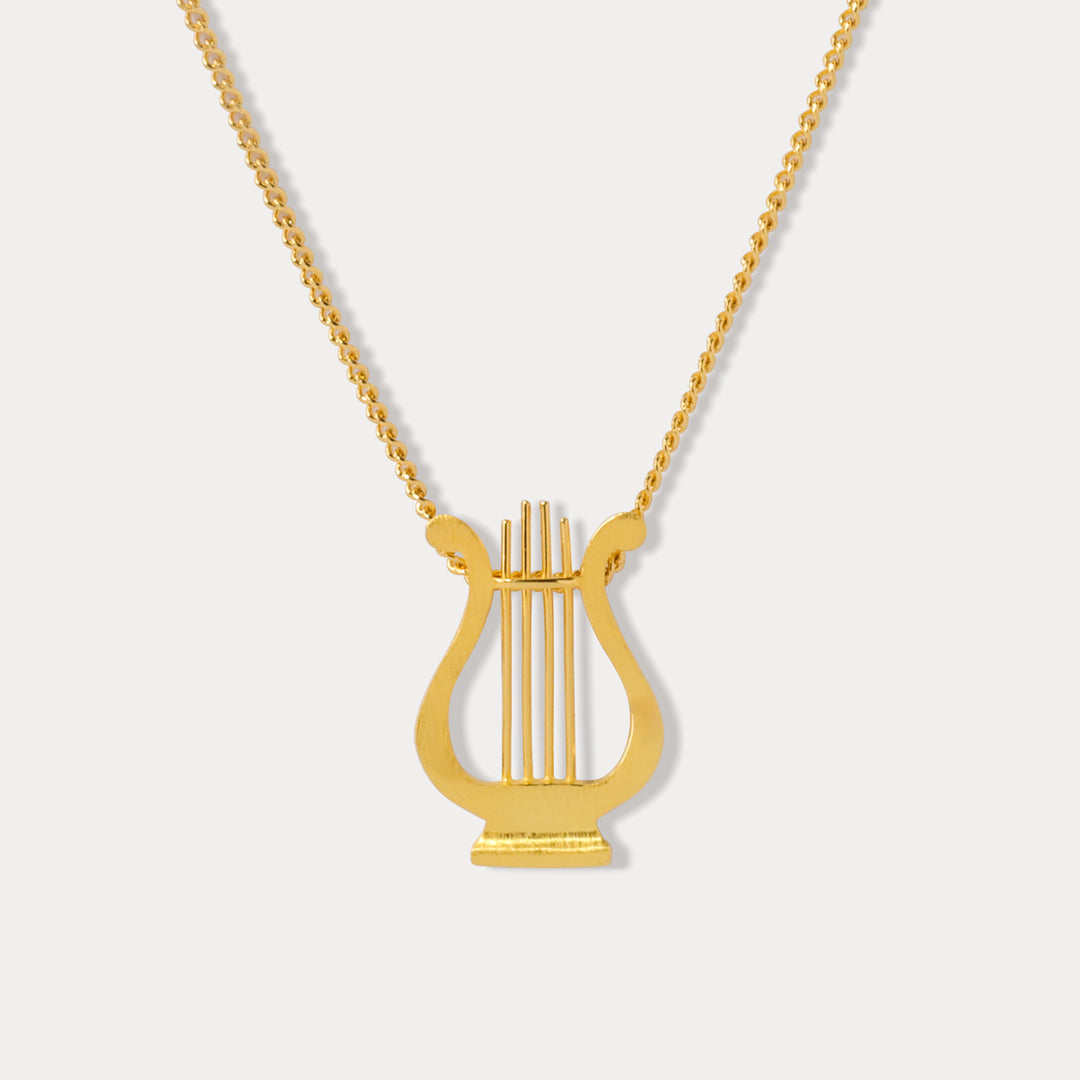 Selenichast Aegean Lyre Necklace