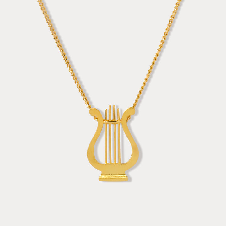 Selenichast Aegean Lyre Necklace