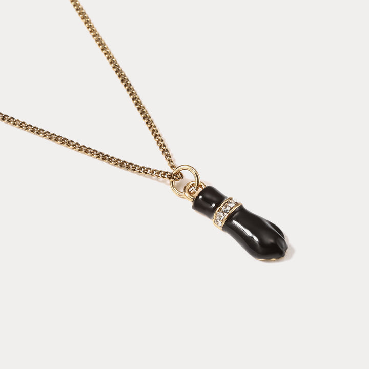 Azabache Hand Pendant Necklace