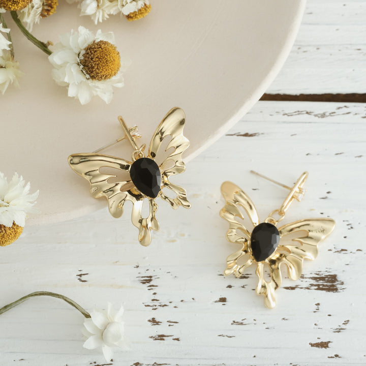 Melting Butterfly Nature Stylish Earrings