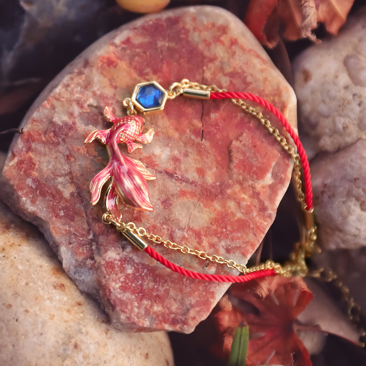 Koi Enamel Jewelry Gift Set