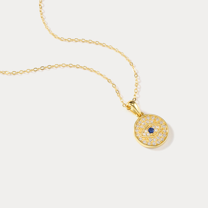 Evil Eye Chain Dainty Necklace