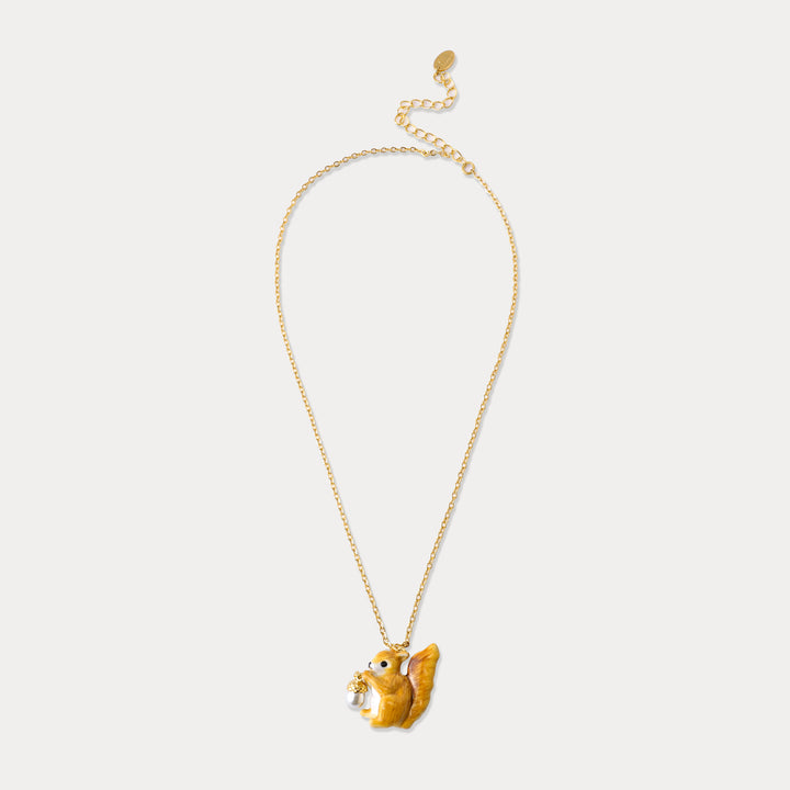 Selenichast Squirrel Long Necklace