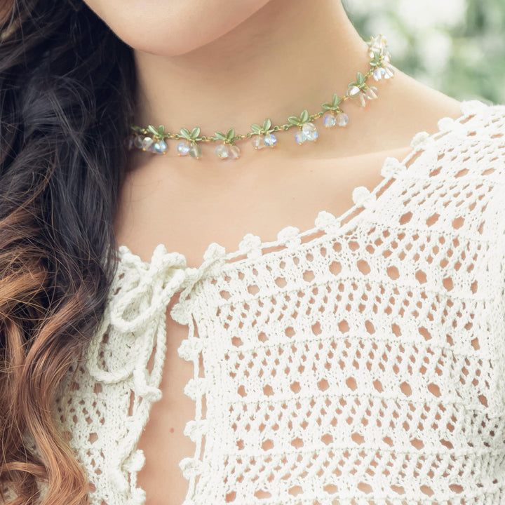 White Currant Necklace Orchard Jewelry