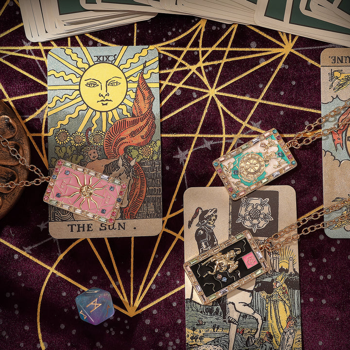 Tarot Card Pendant Necklace