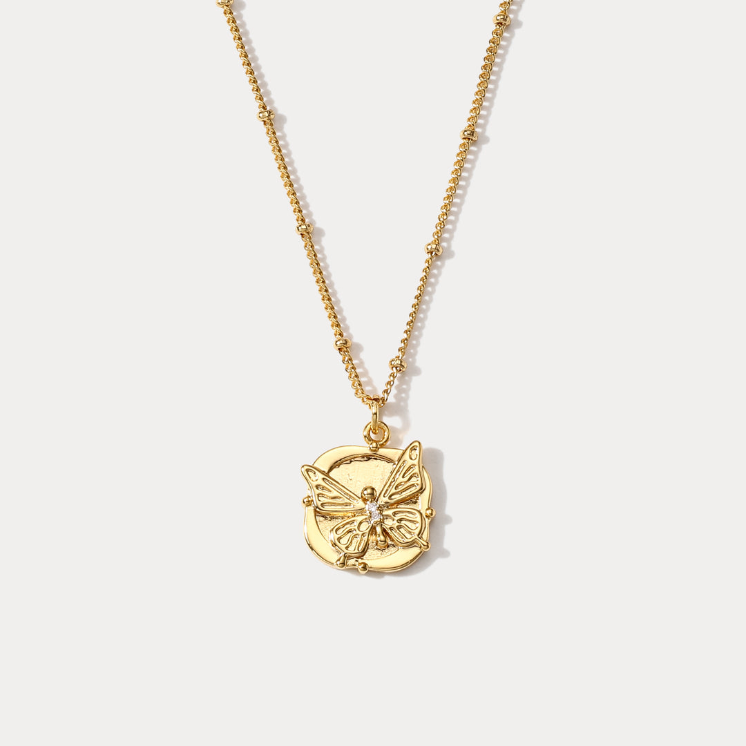 Butterfly Nature Necklace
