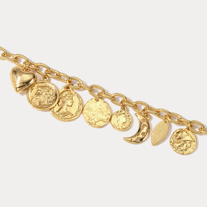 Victorian Moon Love Vintage Bracelet