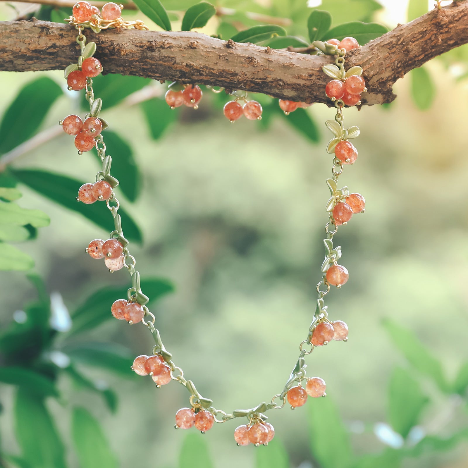 Cranberry Necklace