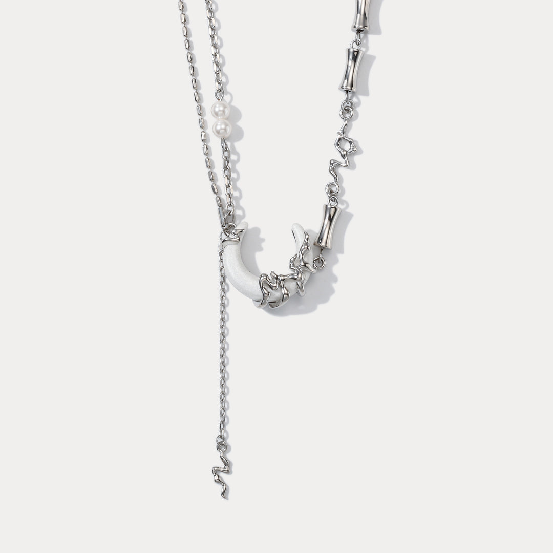 Selenichast Frost Moon Necklace