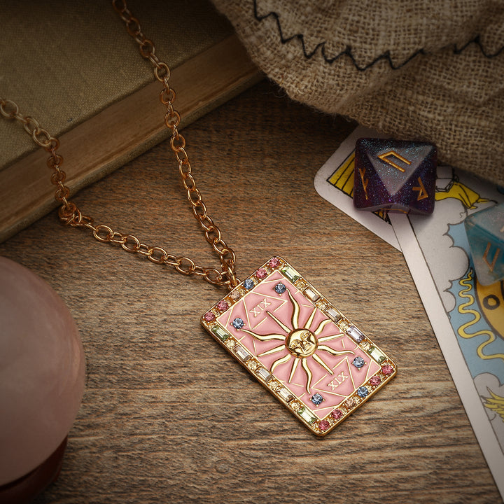 The Sun Facade Tarot Necklace